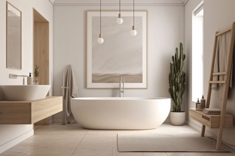 Modern Minimalist Bathtub